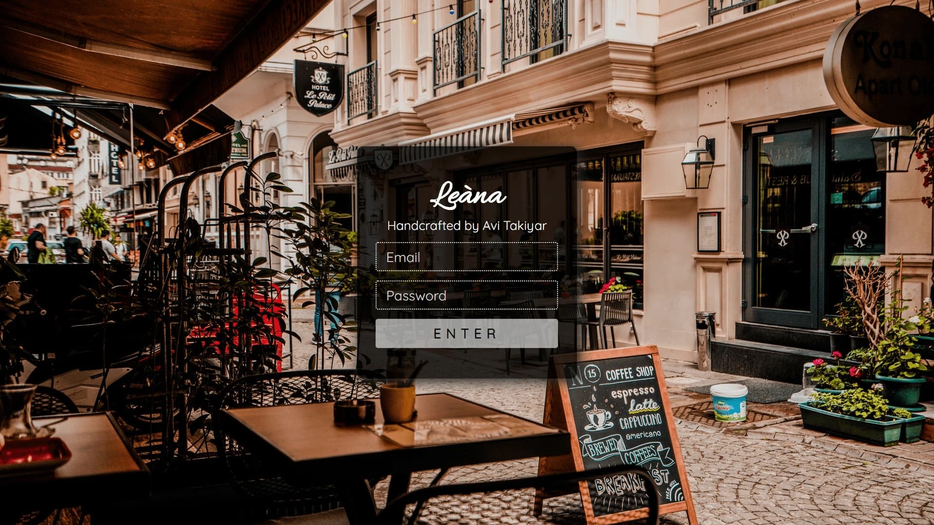 Leàna CMS screenshot